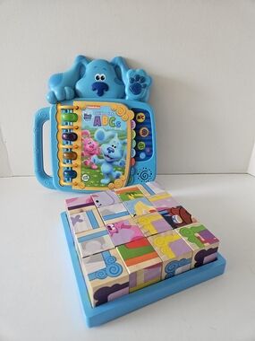 Blue's Clues Interactive Learning Toys Electronic ABC And Block Puzzles